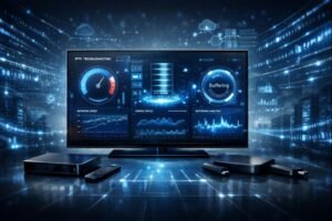 בדיקת תקלות ופתרון בעיית IPTV נתקע