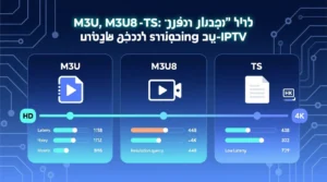 הבדל בין M3U ל-M3U8