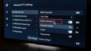 הגדרות מתקדמות IPTV