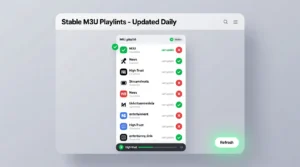 קישורי M3U יציבים