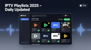 רשימות IPTV GitHub