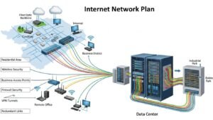 תכנן את רשת האינטרנט שלך